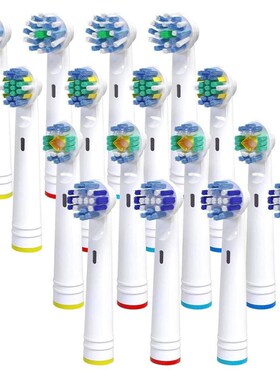 16pcs Toothbrush Heads for Oral B Pro 3000 Pro 5000 Pro 7000
