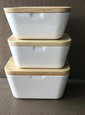 225/250/400g Butter Box Dish With Lid Holder Storage
