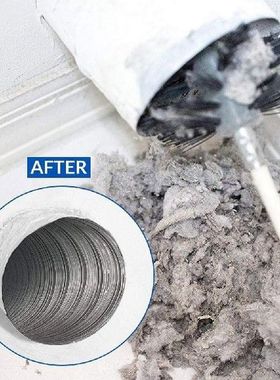 Chimney Cleaner Kit Pipe Cleaning Brush Long Handle Inner