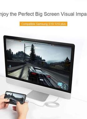 USB C Video Cable USB C to HDMI-Compatible 2.0 Cable 4K@30Hz