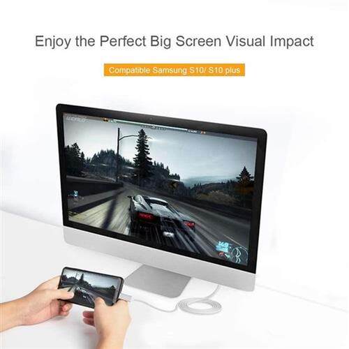 USB C Video Cable USB C to HDMI-Compatible 2.0 Cable 4K@30Hz