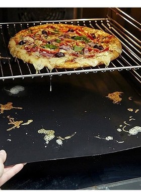 Non-stick BBQ Grill Mat Reusable Barbecue Baking Pad Works o