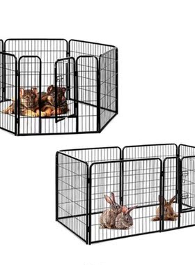 DIY Pet Fences Dog Cage Playpen Ironnet Cat Puppy Kennel Hou