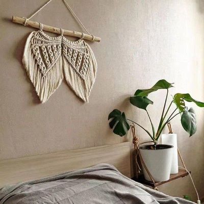 Macrame Tapestry Handmade Woven Wall Art Ornament for