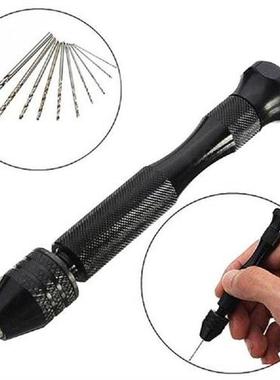 11pcs/Set 0.3-4.0mm Mini Hand Drill Wood Drilling Set