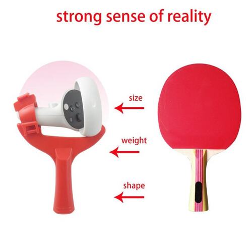 Table Tennis VR Game Paddle Grip For Oculus Quest 2 Paddle H