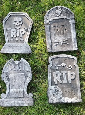 NEW Halloween garden decoration Skeleton Tomb tombstone