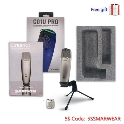 Hot sales 1Pcs 2Pcs 4Pcs  original Samson C01u Pro USB