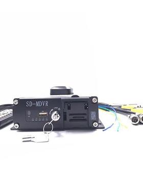 Ahd 1080 local playback monitoring host GPS 8CH dual SD car