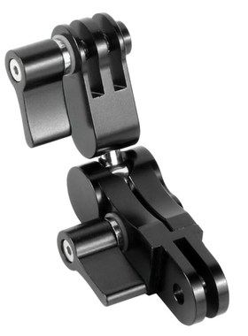 360 Degree Metal Mounts Adapters Helmet for Gopro/DJI Osmo