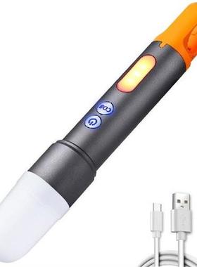 Telescopic Zoom Flashlight 30W LED COB Camping Light Ultra