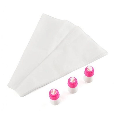 2Pcs/Set Russian Double Two Color Cake Dessert Decorators Ic