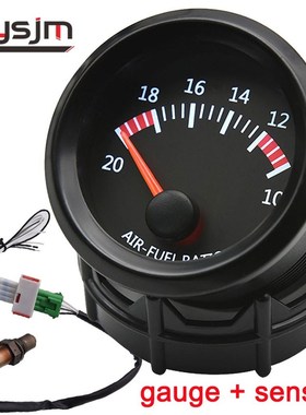 Universal 2'' 52mm Car Auto Air Fuel Ratio Gauge 12V