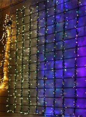 6M 200leds Artificial Plants Green Leaf String Light 24V