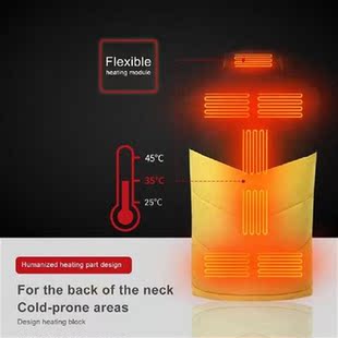 Vest Practical Lightweight Heating Stand Coat