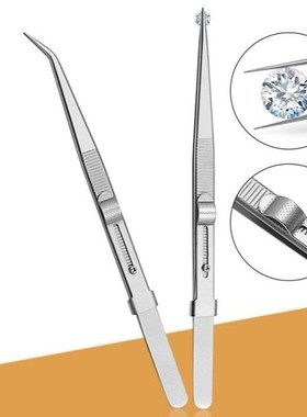 Professional Stainless Steel Jewelry Tweezers HIgh Quality f