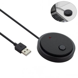 USB Omni-directional Condenser Microphone Mic for Meeting Bu