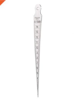 1-15mm Taper Gauge Ruler Inspection Taper Gauge Metric Imper