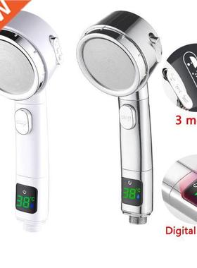 Digital Shower Adjustable Shower Head Pressurized Filter For