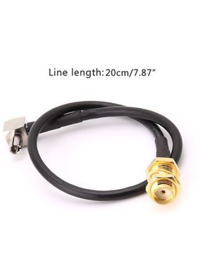 SMA Female Jack To TS9 Male Right Angle RG174 Pigtail Cable
