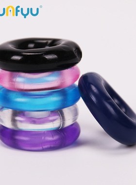 6PCS Lasting Donuts Silcone Cock Rings Delaying Ejaculation