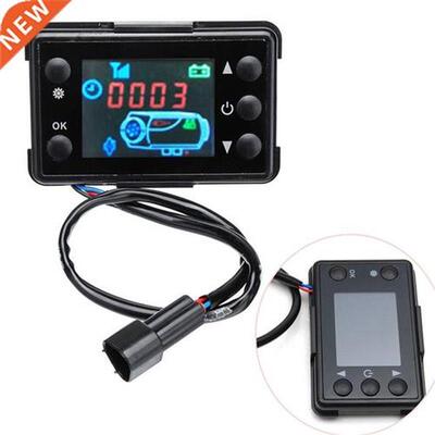 12/24V LCD Monitor Parking Heater Controller Switch Car Tra