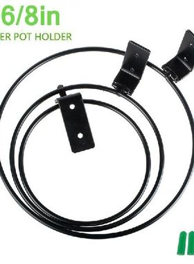 Decorative Iron Wall Hooks Plant Hanger Basket Planters