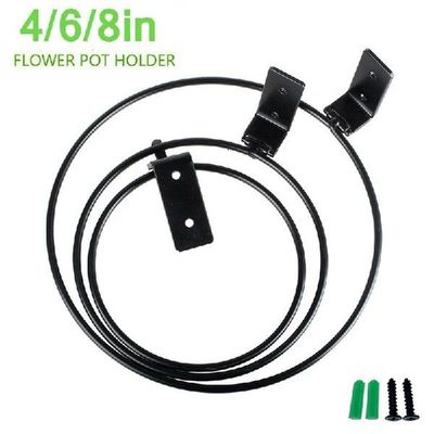 Decorative Iron Wall Hooks Plant Hanger Basket Planters