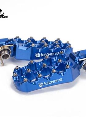 Motorcycle Accessories CNC Wide Foot Peg Footrest Husqvarna