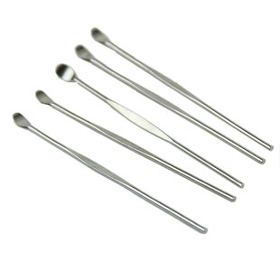 5Pcs Stainless Steel EarPick Cleaner Ear Pick Wax Curette Re
