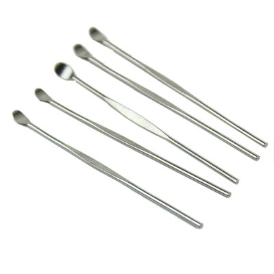 5Pcs Stainless Steel EarPick Cleaner Ear Pick Wax Curette Re