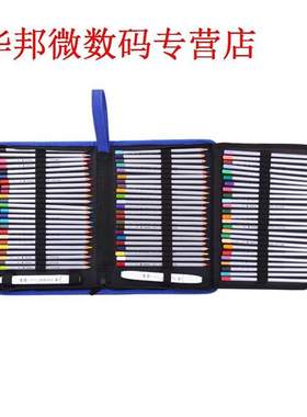 72 Slots Colored Pencils Pencil Bag Pen Case Zipper Pen Bag