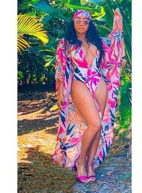 Swimsuit And Cover Up Sets 2020 Sexy Women Swimwear Beach We