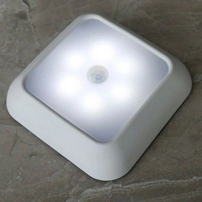 3pcs Motion Sensor Wardrobe Cabinet Closet Lamp LED Night Li