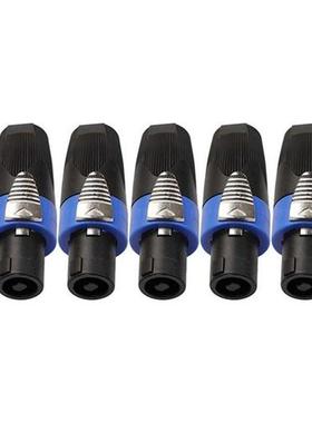 1Set NL4FC Talk Connections Type 4 Pole Plug Male Speaker o