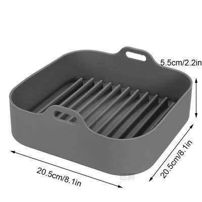 Multifunctional Silicone Pot Air Fryers Oven Heated Tray Bas