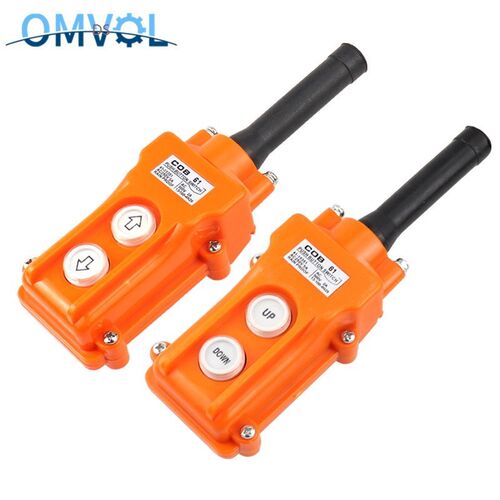 1PC COB61 Waterproof Hoist Push Button Switch Crane Switch C