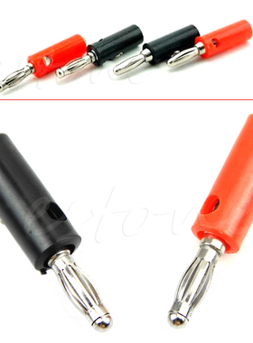 10pcs Speaker Wire Banana Plug Connectors 4mm Adapter Real