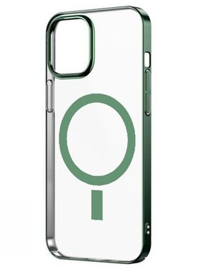 PC Smart Phone Magnetic Case Protective Cover Bumper Transpa