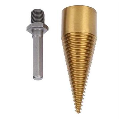 schaar tijeras Firewood Splitter Wood Cone Punch Drill Bit H