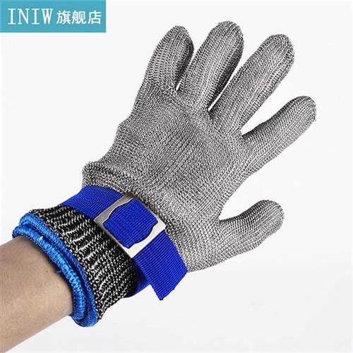 Anti-Cut Gloves Stainless Steel Safety Cut Resistant Proof S