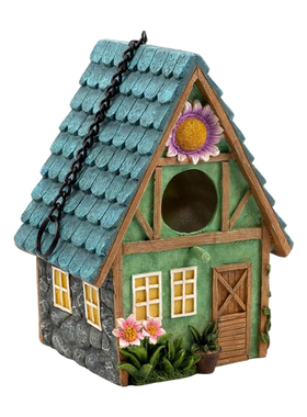 ing Birdhouse Country Bird House Outdoor Patio Decorative Ne