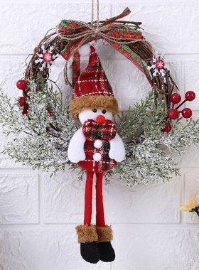 Fall Garlands Crafts Handmade Decorative Wreathing Pendants