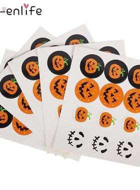 120pcs 3CM Halloween Pumpkin Ghost Round Handmade Packaging