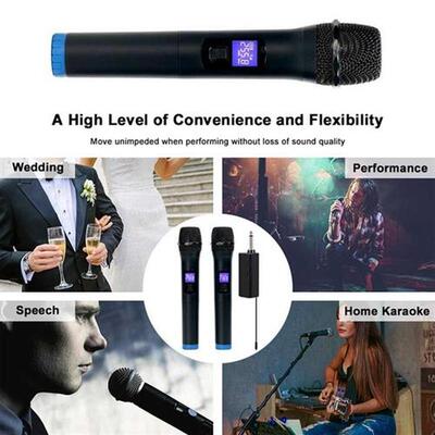 Wireless Microphone Handheld Mic Plug-Play Megaphone With Mi
