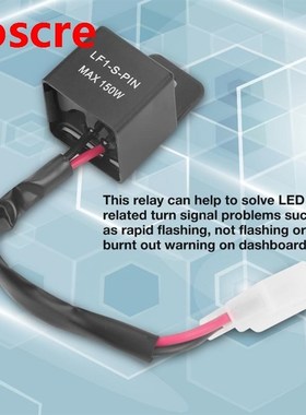 12V 150W 2Pin car Motorcycle LED Flasher Blinker Relay with