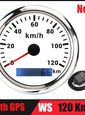 30-200 km/h Car GPS Speedometer Gauge 316 Stainless Steel Be