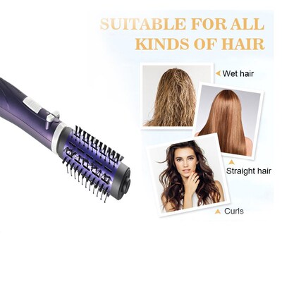 Dryer Roller-Brush KEMEI Comb-Style Straightening-Styling Au