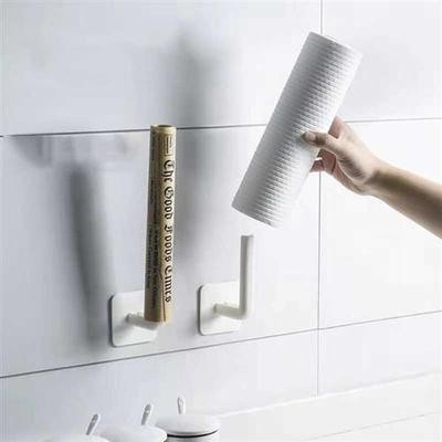 1pc Wall Hooks Self-adhesive Storage Hook Paper Hanging Self