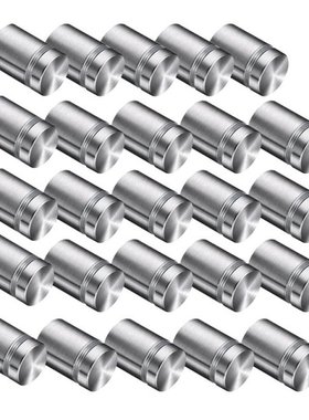 25 Packs Advertising Screws Standoff Mounts Glass Acrylic Na